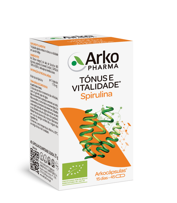 Arkocápsulas Spirulina 45 cápsulas