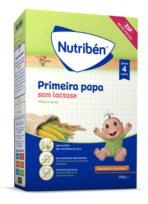 Nutribén Primeira Papa sem Lactose 250g