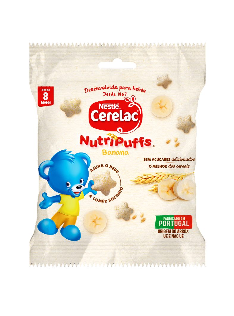 Nestlé Cerelac NutriPuffs Banana 8M+ 7g