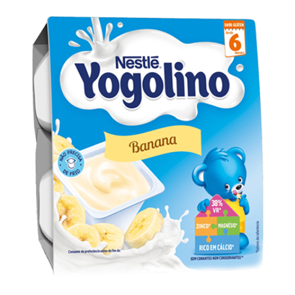 Nestlé Yogolino Banana 6M 4x100g