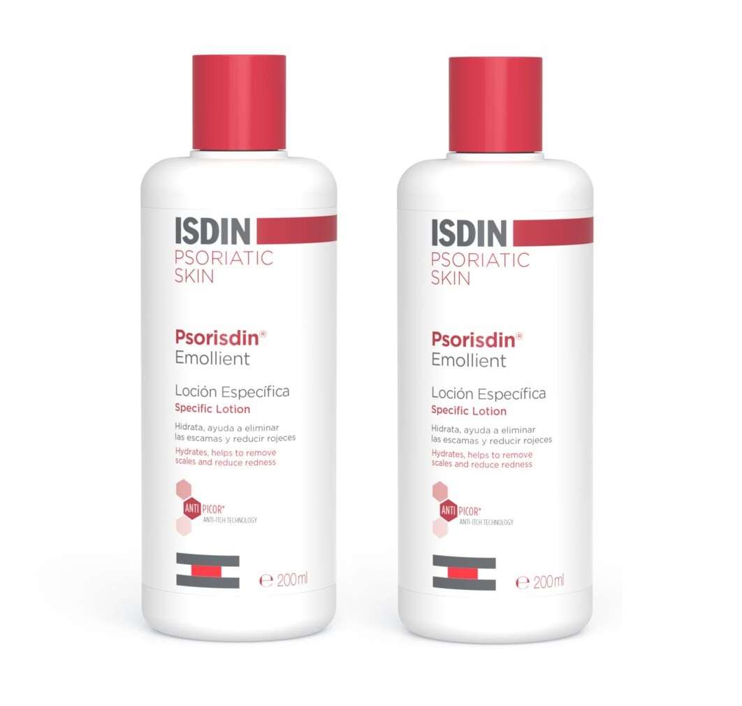 Psorisdin Emollient Loção Específica 2x200ml -  Loção corporal para a pele com psoríase