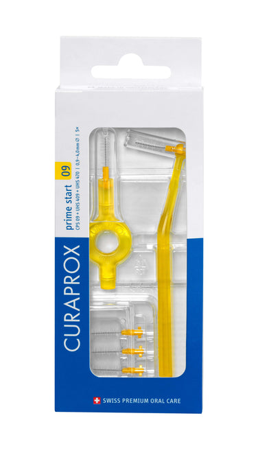 Curaprox Prime Kit Escovilhão Interdental CPS 09 x5 + cabo UHS 409 e 470