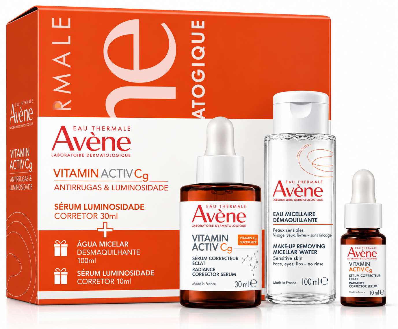 Avène Vitamin Activ Cg Sérum Corretor Luminosidade Kit Natal 2026