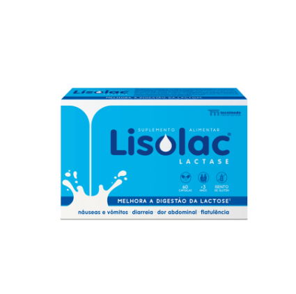 Lisolac Lactase 60 Cápsulas