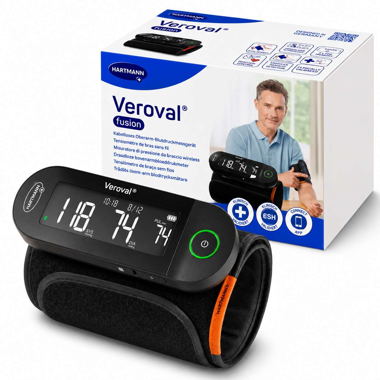 Veroval Fusion Tensiometro Braço Sem Fios