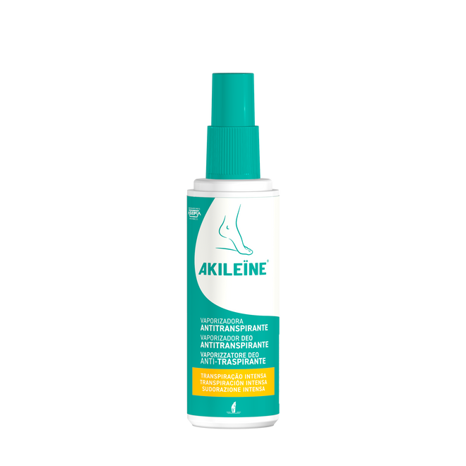 Akileine Bi Ativo Spray Antitranspirante 100ml