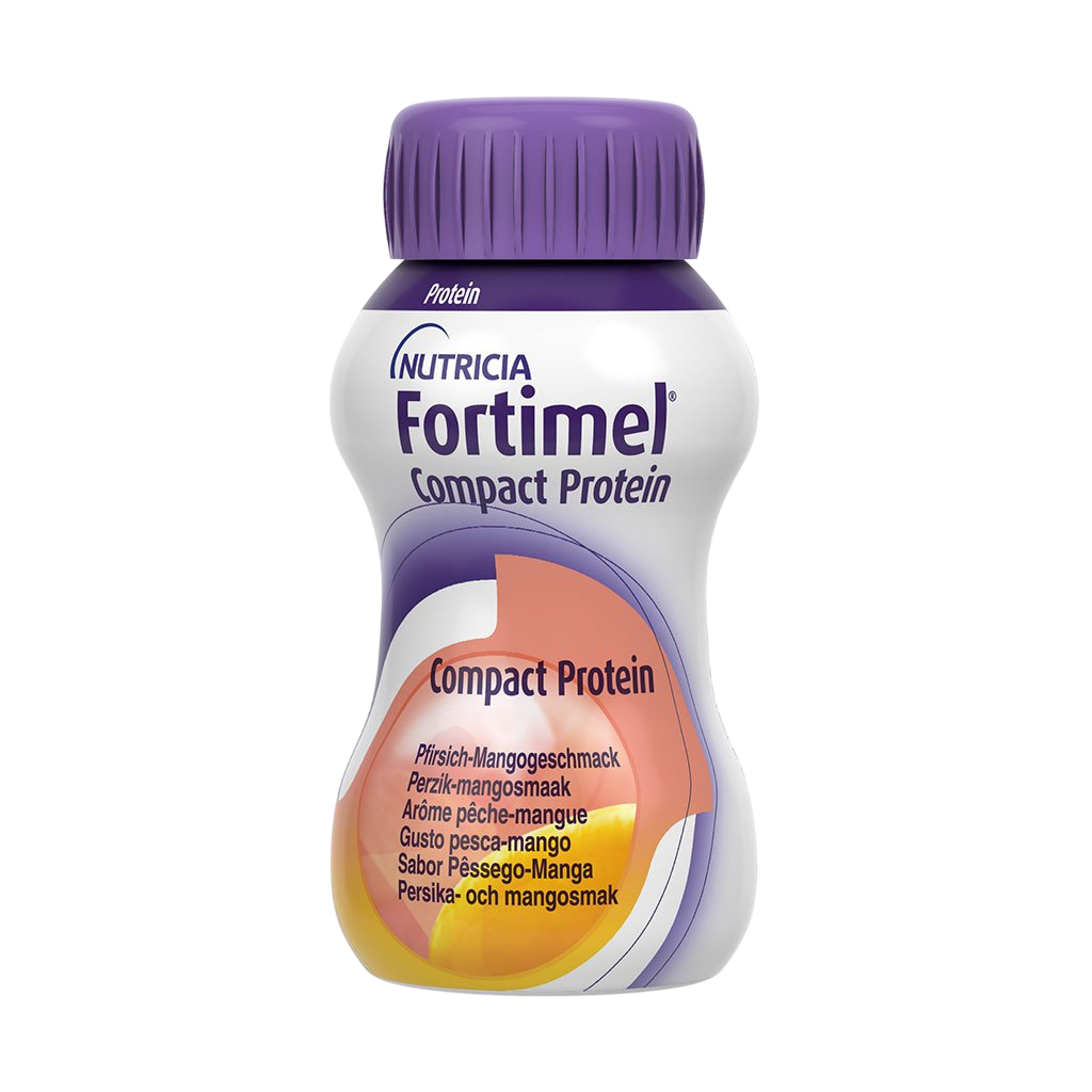 Fortimel Compact Protein Pêssego-Manga 125ml x4