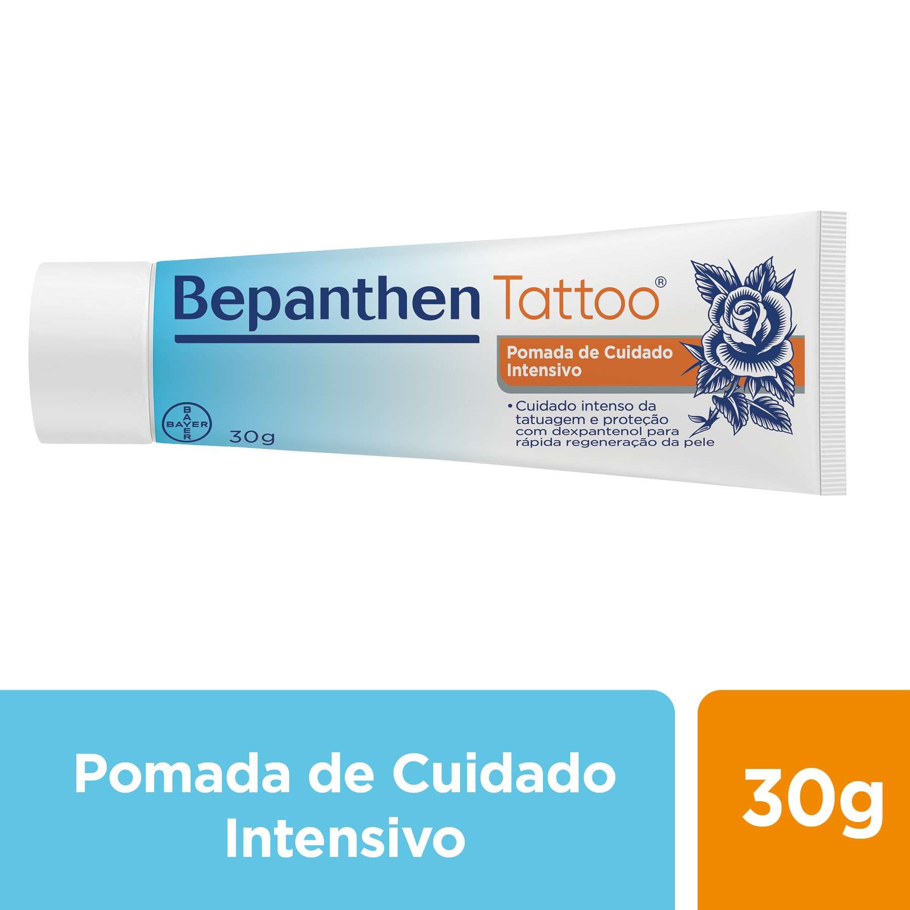 Bepanthene Tattoo Pomada Cuidados Intensivos 30g