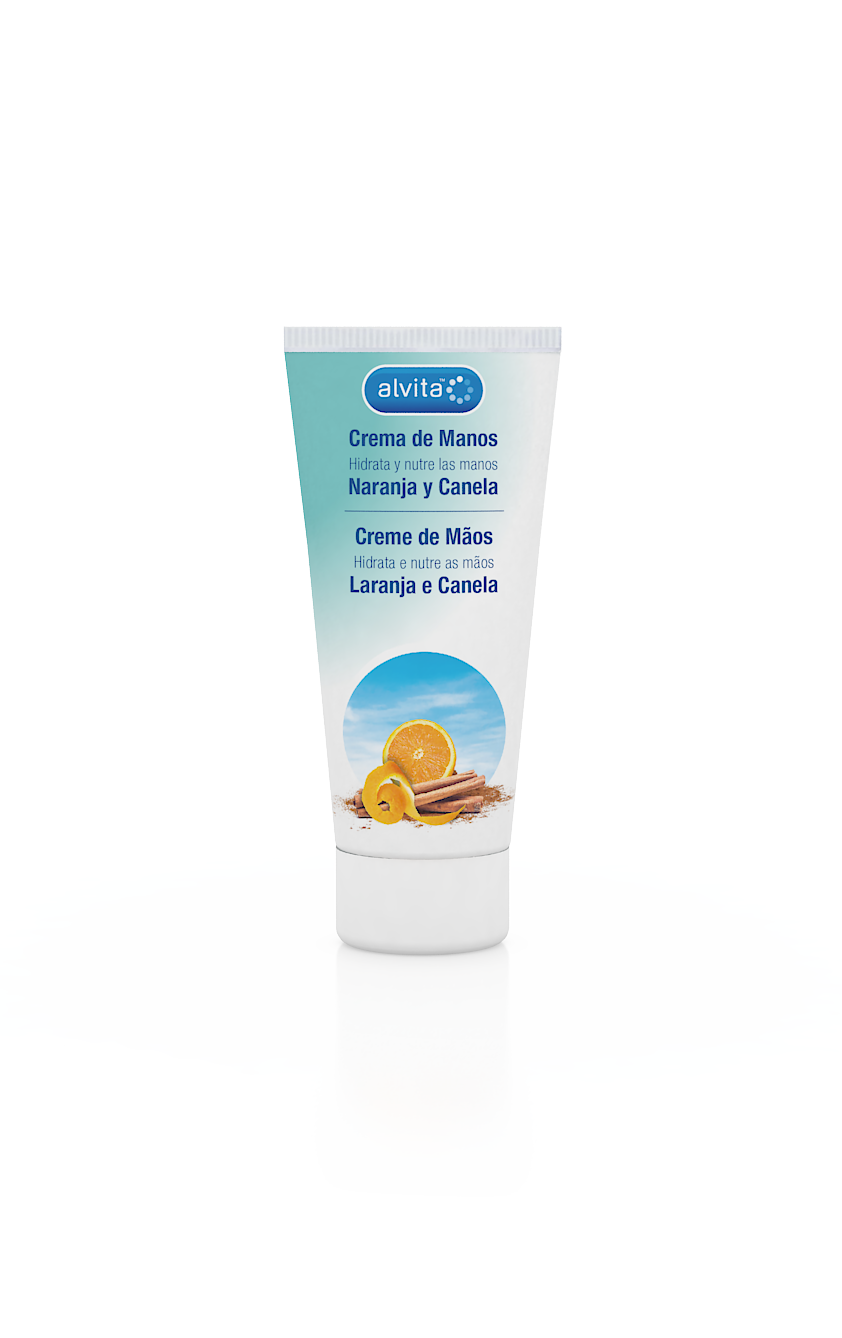 Alvita Creme de Mãos Laranja e Canela 100ml