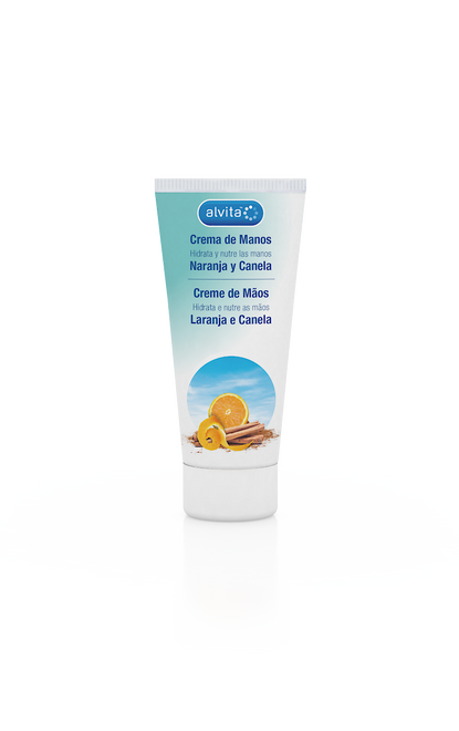 Alvita Creme de Mãos Laranja e Canela 100ml