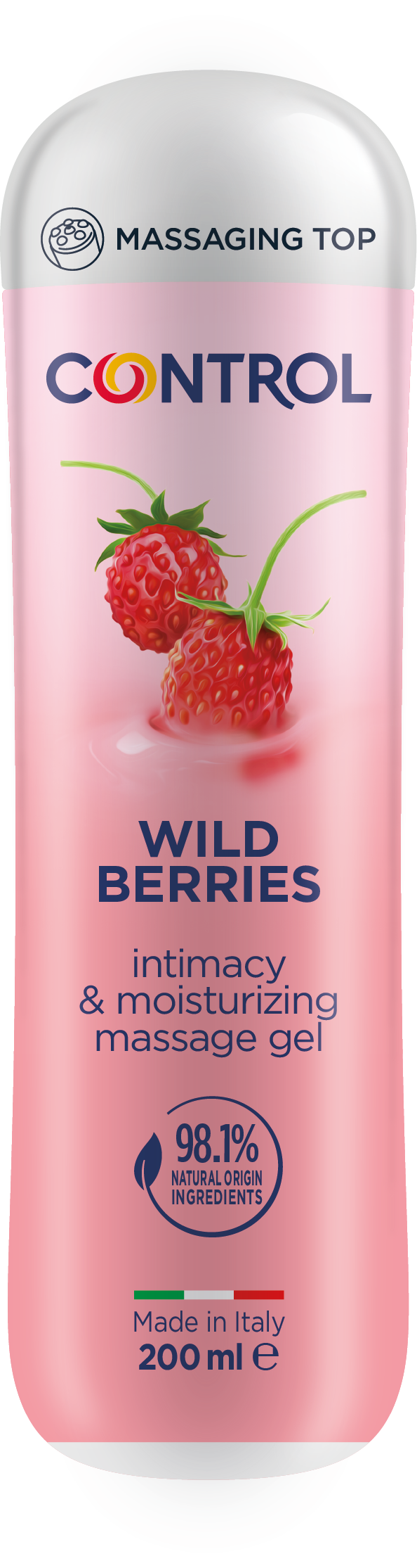 Control Wild Berries Gel de Massagem 3 em 1 200ml