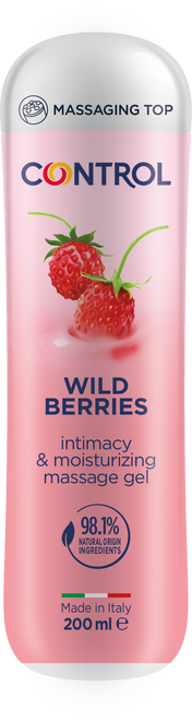 Control Wild Berries Gel de Massagem 3 em 1 200ml