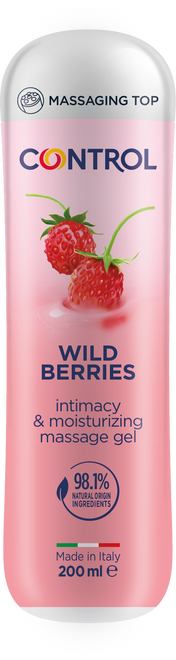 Control Wild Berries Gel de Massagem 3 em 1 200ml 