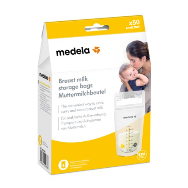 Medela Saco Conservação Leite - 180ml (X50 Unidades)