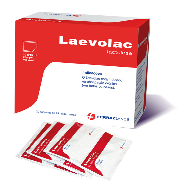 Laevolac, 10 g/15 ml xarope (x20 saquetas)