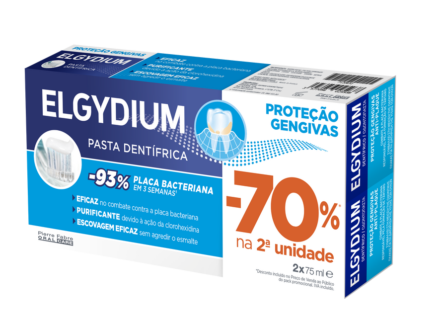 Elgydium Duo Proteção Gengívas 70% 2ª Unidade