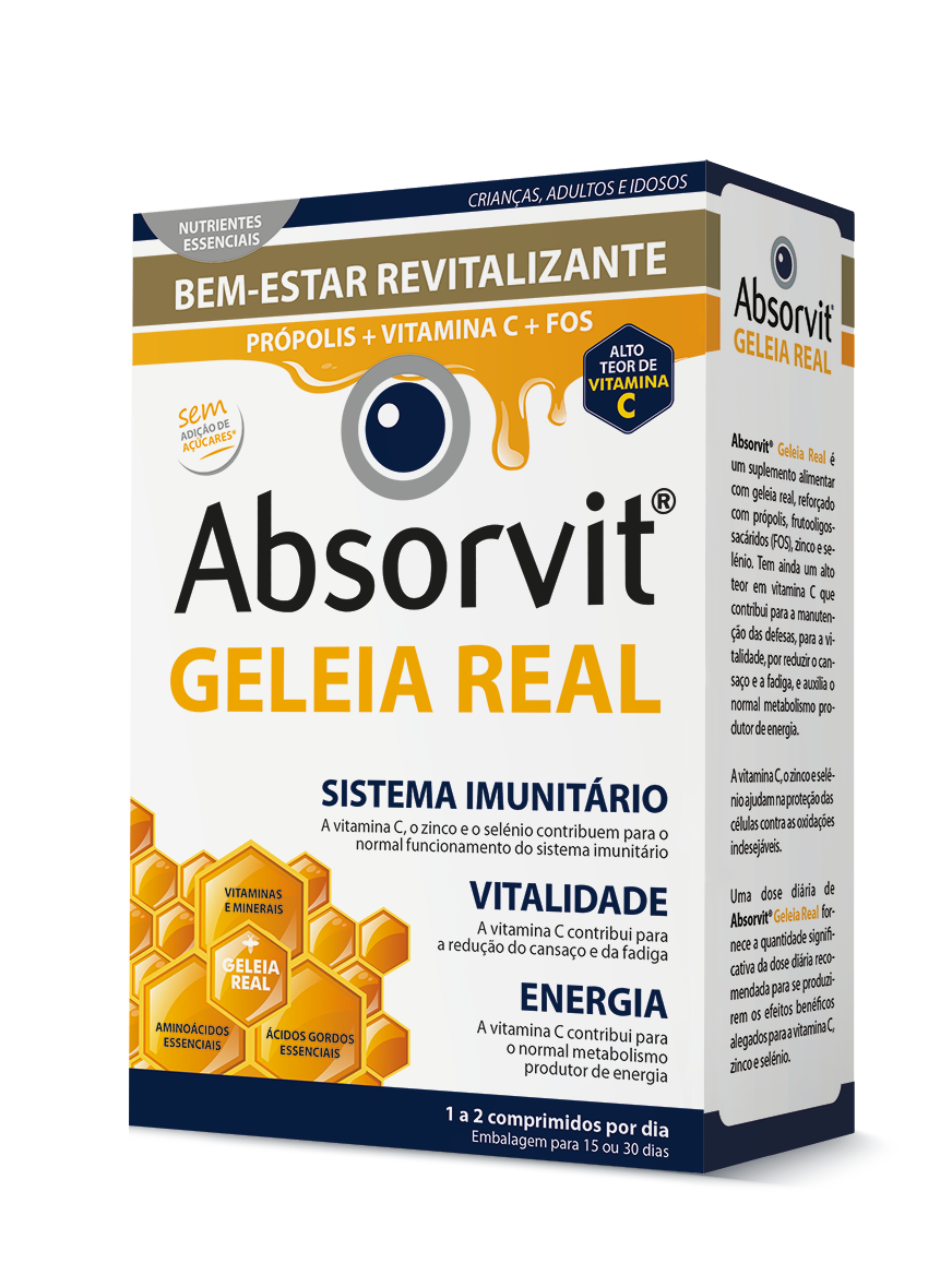 Absorvit Geleia Real Comprimidos x30