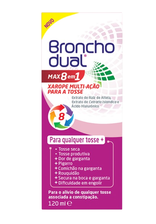 Bronchodual Xarope Multi-ação 8 em 1 - 120mL