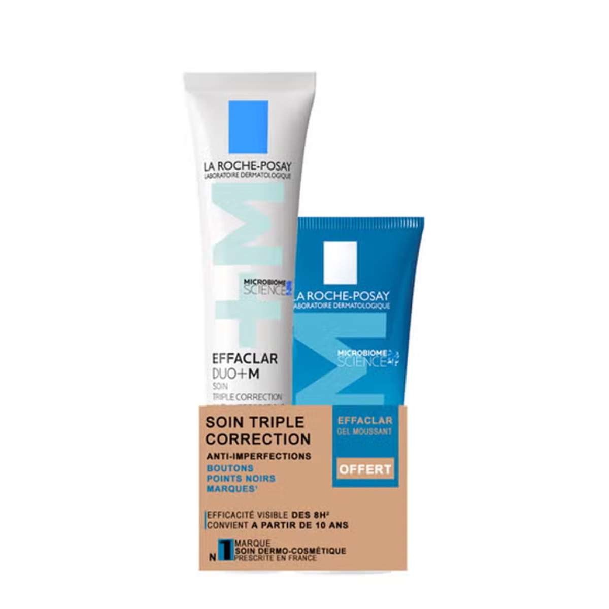 La Roche Posay PACK Effaclar Gel Purificante 50mL + Effaclar Duo+ M 40mL