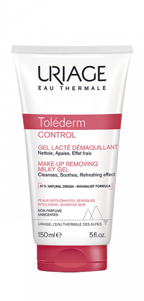 Uriage Toléderm Control Gel Leite Desmaquilhante 150ml