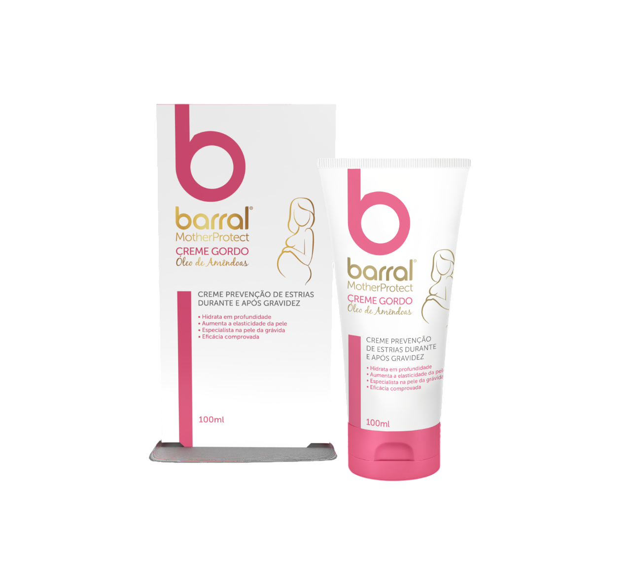 Barral Motherprotect Creme Gordo Óleo Amêndoas - 100ml