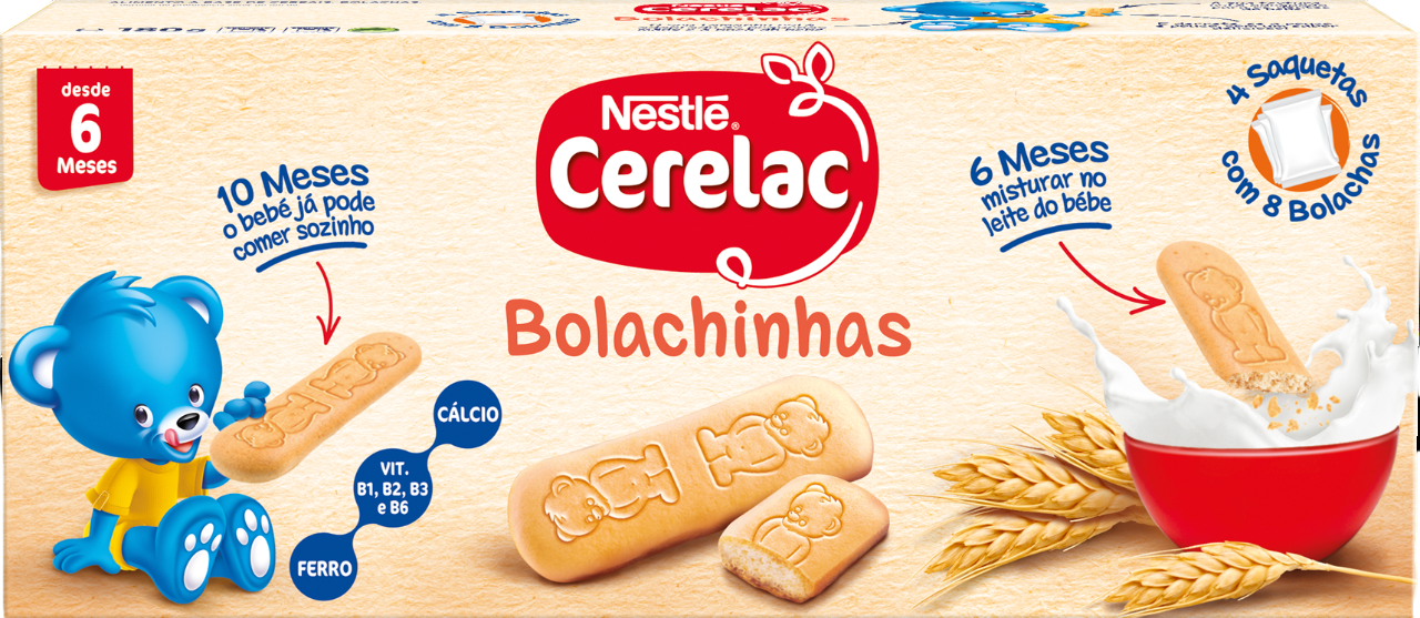 Nestlé Bolachinhas 6M+ 180g