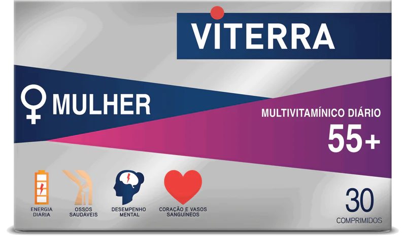 Viterra Mulher Platinum 55+ Comprimidos x30