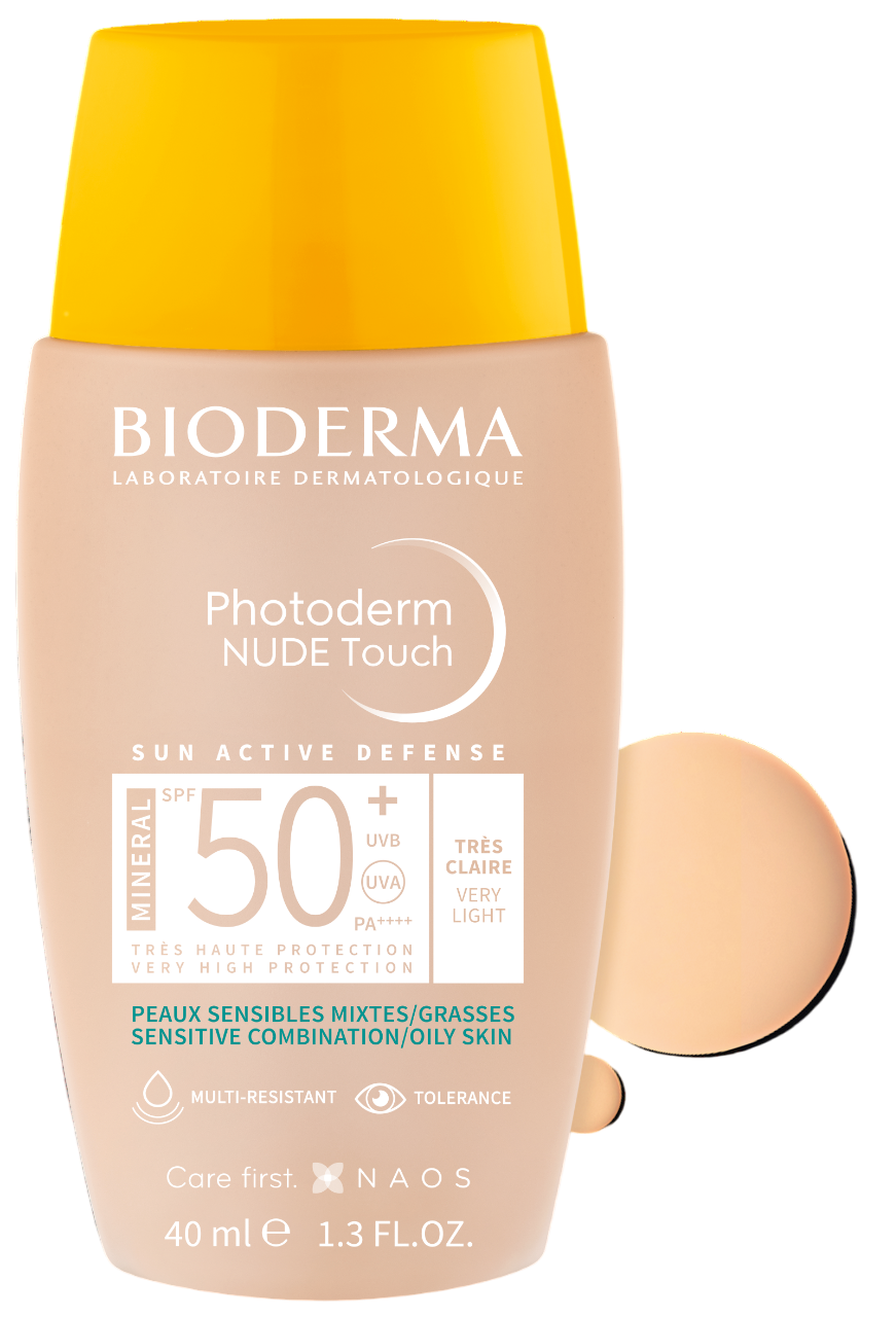 Bioderma Photoderm Nude Touch Mineral SPF50 _ Muito Claro - 40ml