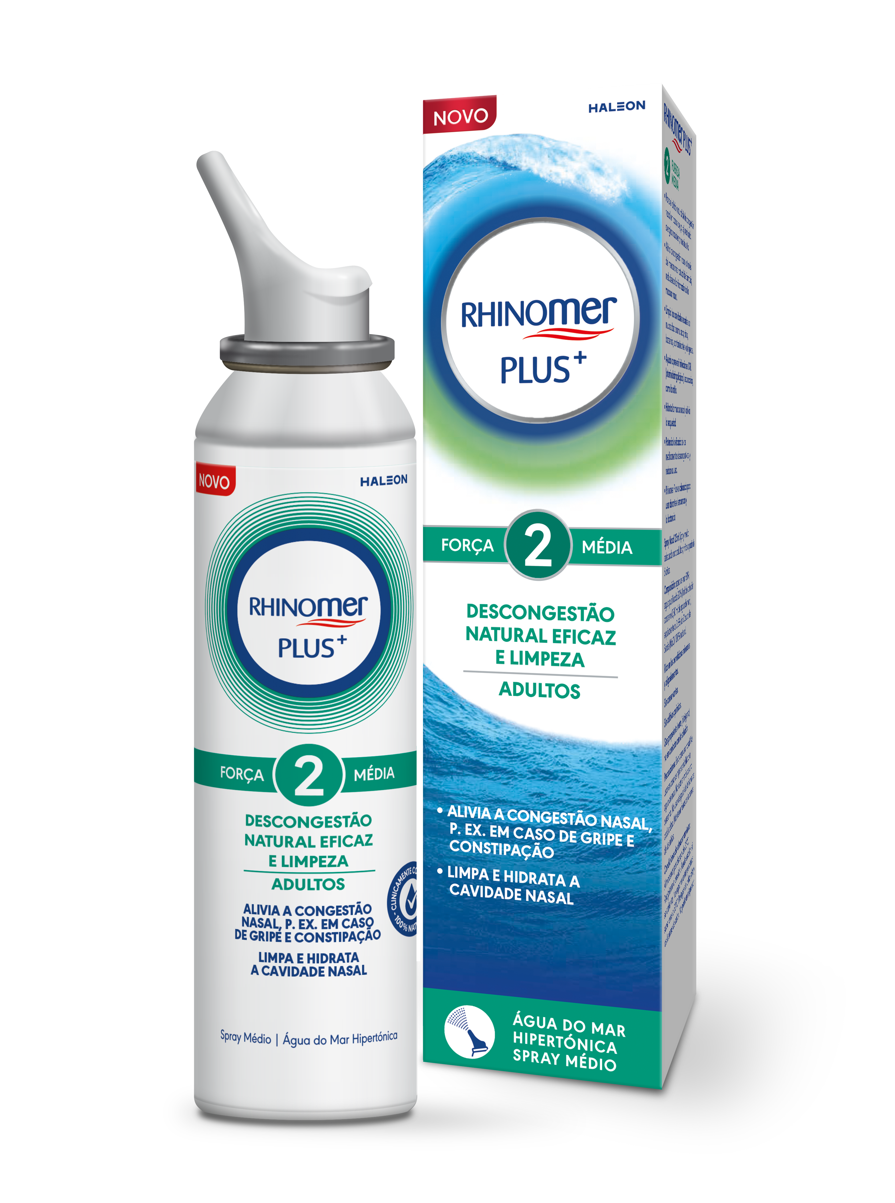 Rhinomer Plus+ Spray Nasal Força 2 - 125ml