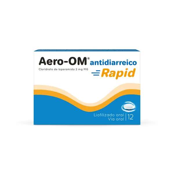 Aero-Om Antidiarreico Rapid - 2mg (X12 Unidades Liofilizadas)