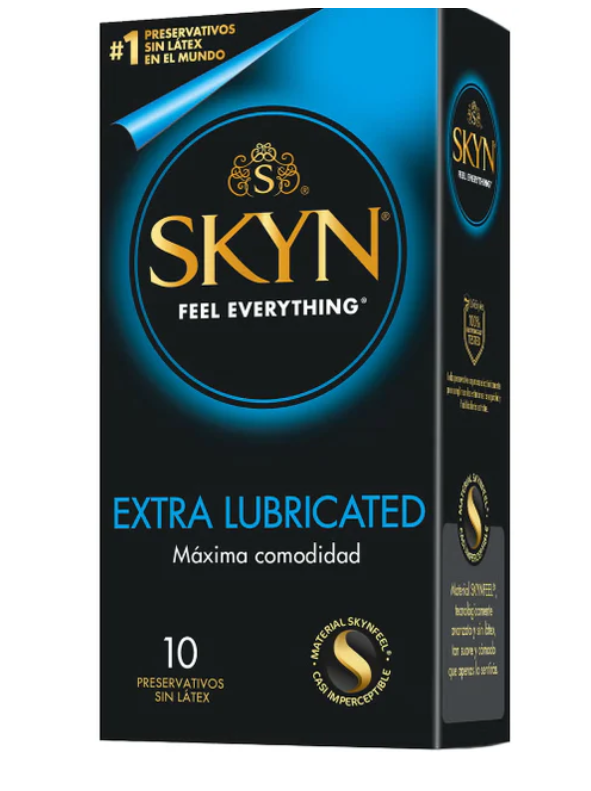 Skyn Extra Lubricated Preservativos 10 unidades