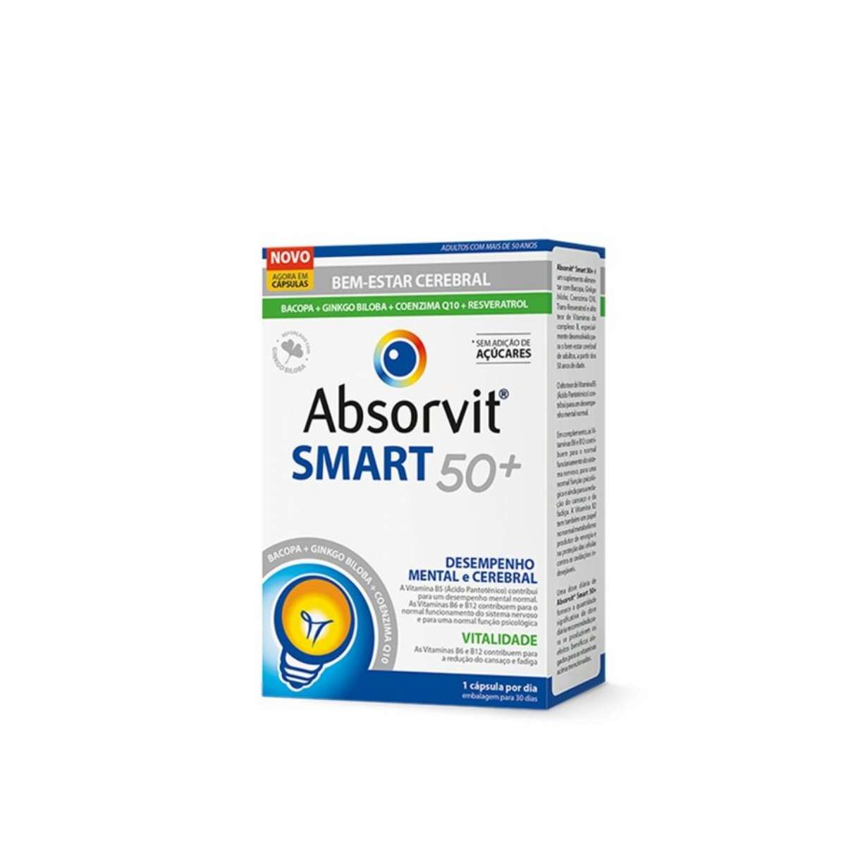 Absorvit Smart 50+ Cápsulas x30