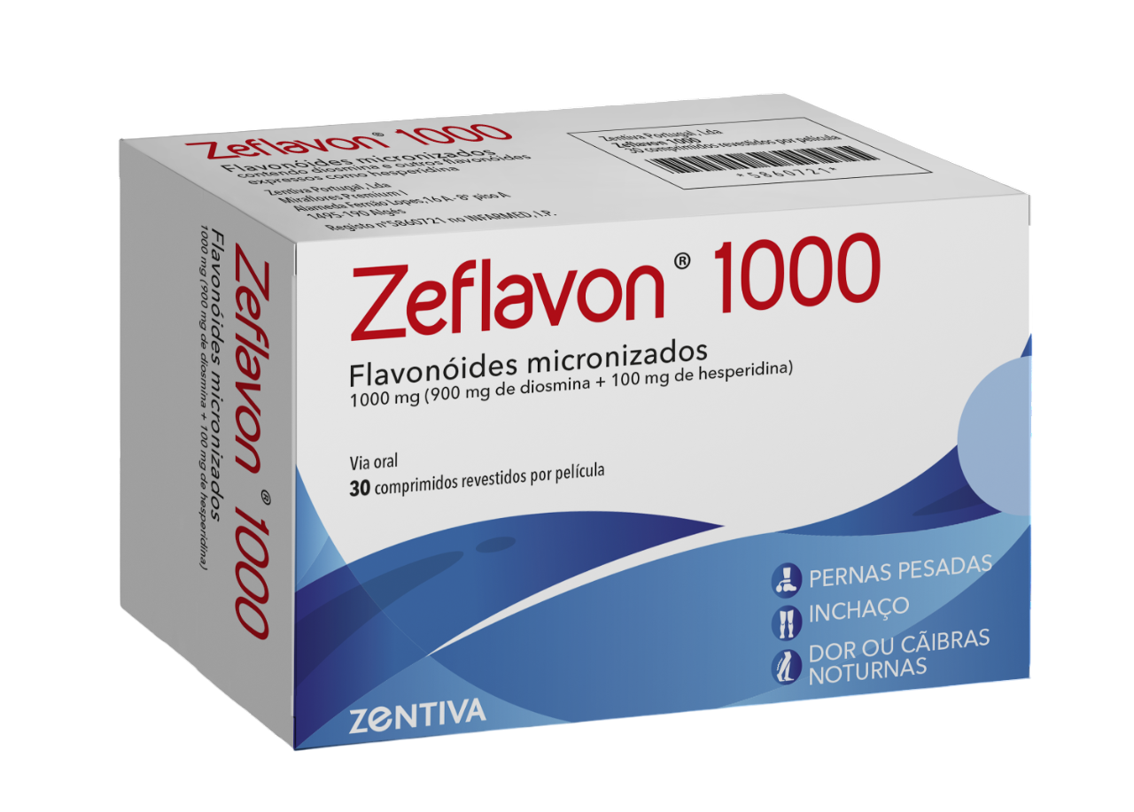 Zeflavon  1000 mg 30 Comprimidos Revestidos