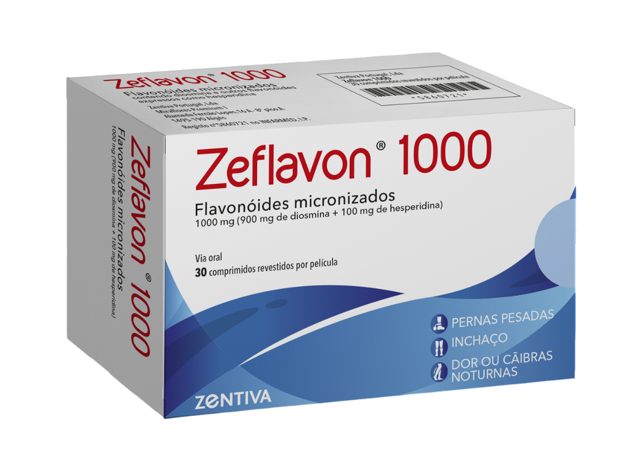 Zeflavon  1000 mg 30 Comprimidos Revestidos
