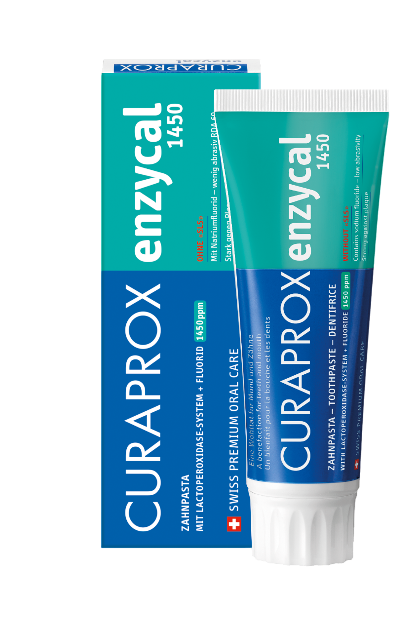 Curaprox Enzycal 1450 Pasta de Dentes 75ml