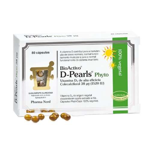 BioActivo D-Pearls Phyto 80 cápsulas