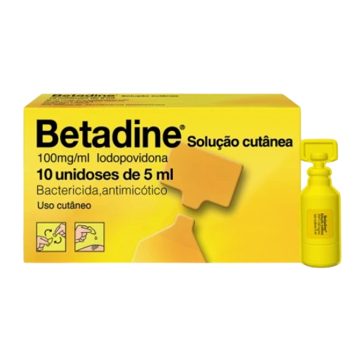 Betadine solução cutânea (x10 unidades)