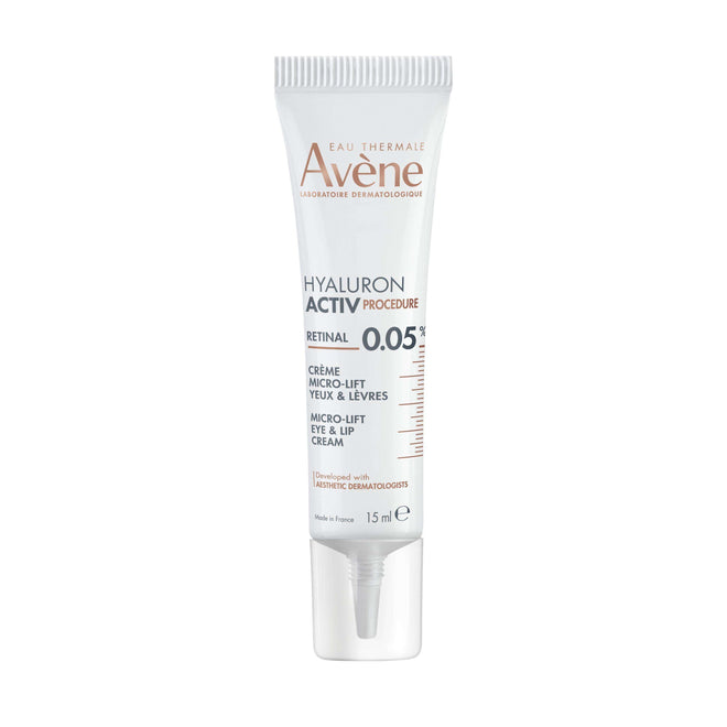 Avène Hyaluron Activ Procedure Creme de Olhos e Lábios Micro-Lift - 0,05% Retinal 15 ml