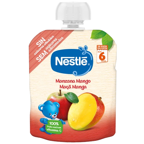 Nestlé Pacotinho de Fruta Maçã Manga 6M+ 90g