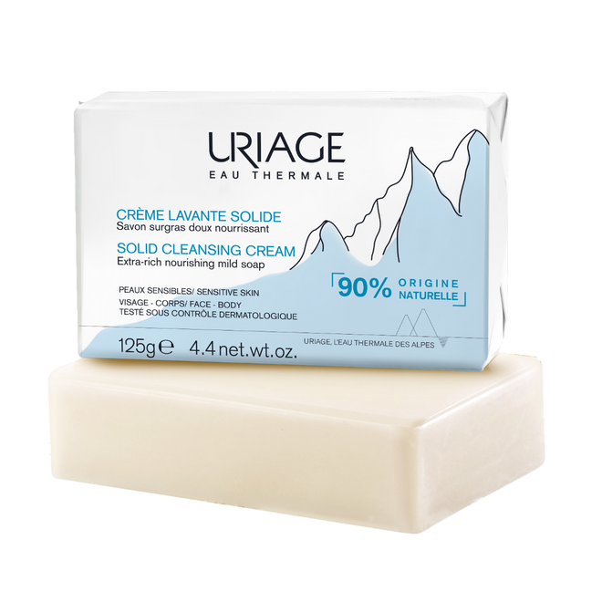 Uriage Creme Lavante Sabonete Sólido 125g