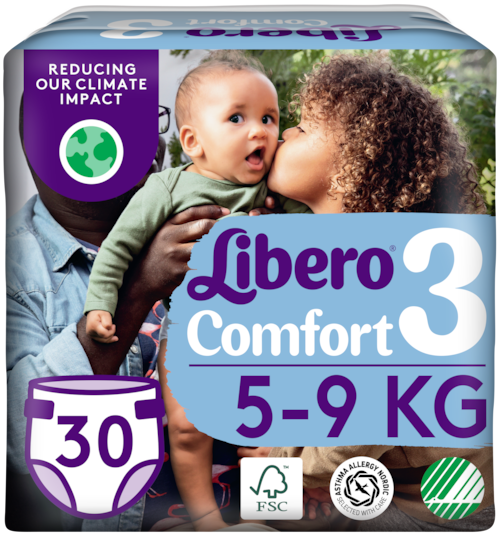 Libero Comfort 3 Fraldas 5-9Kg 30 Unidades