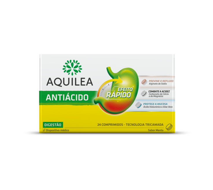 Aquilea Antiácido Menta Comprimidos x24