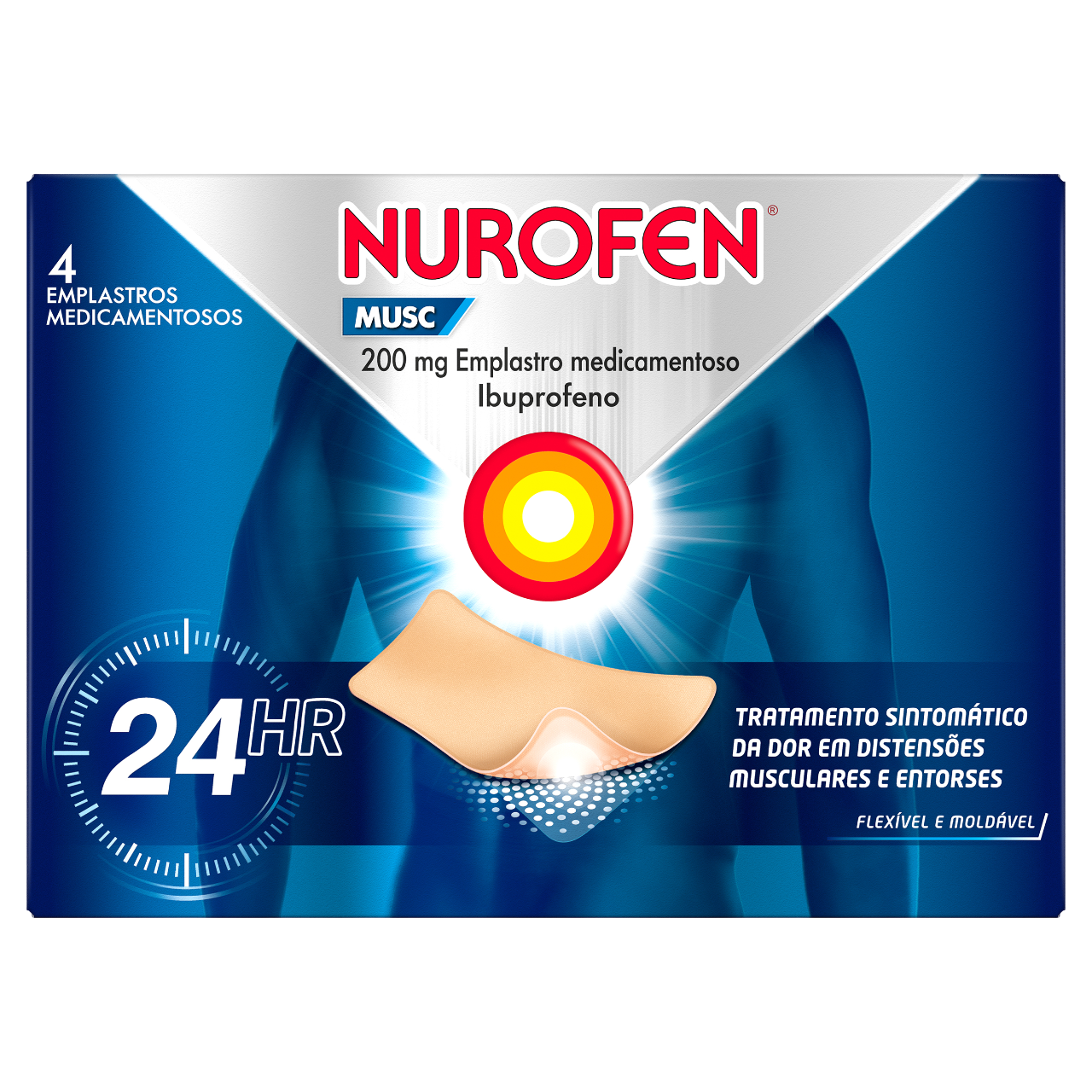 Nurofen Musc 200mg Emplastro x4