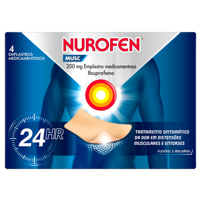 Nurofen Musc 200mg Emplastro x4