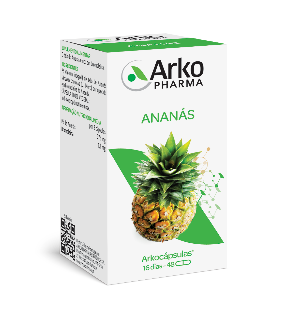 Arkocápsulas Ananás 48 cápsulas