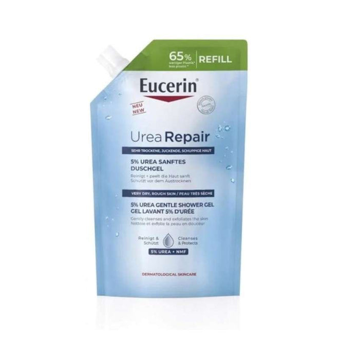 Eucerin Urea Repair Gel Banho Suave_ Recarga - 400ml