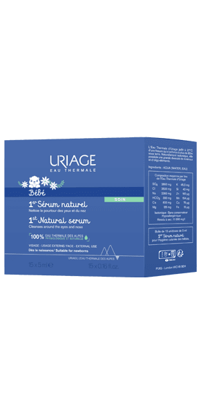 Uriage Bebé 1º Soro Fisiológico Natural 5ml x 15