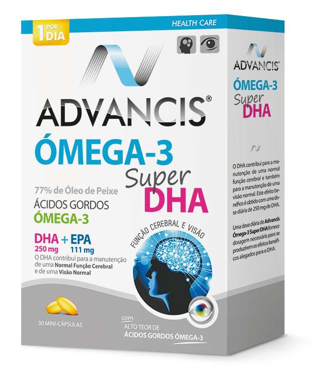 Advancis Ómega-3 Super DHA 30 cápsulas