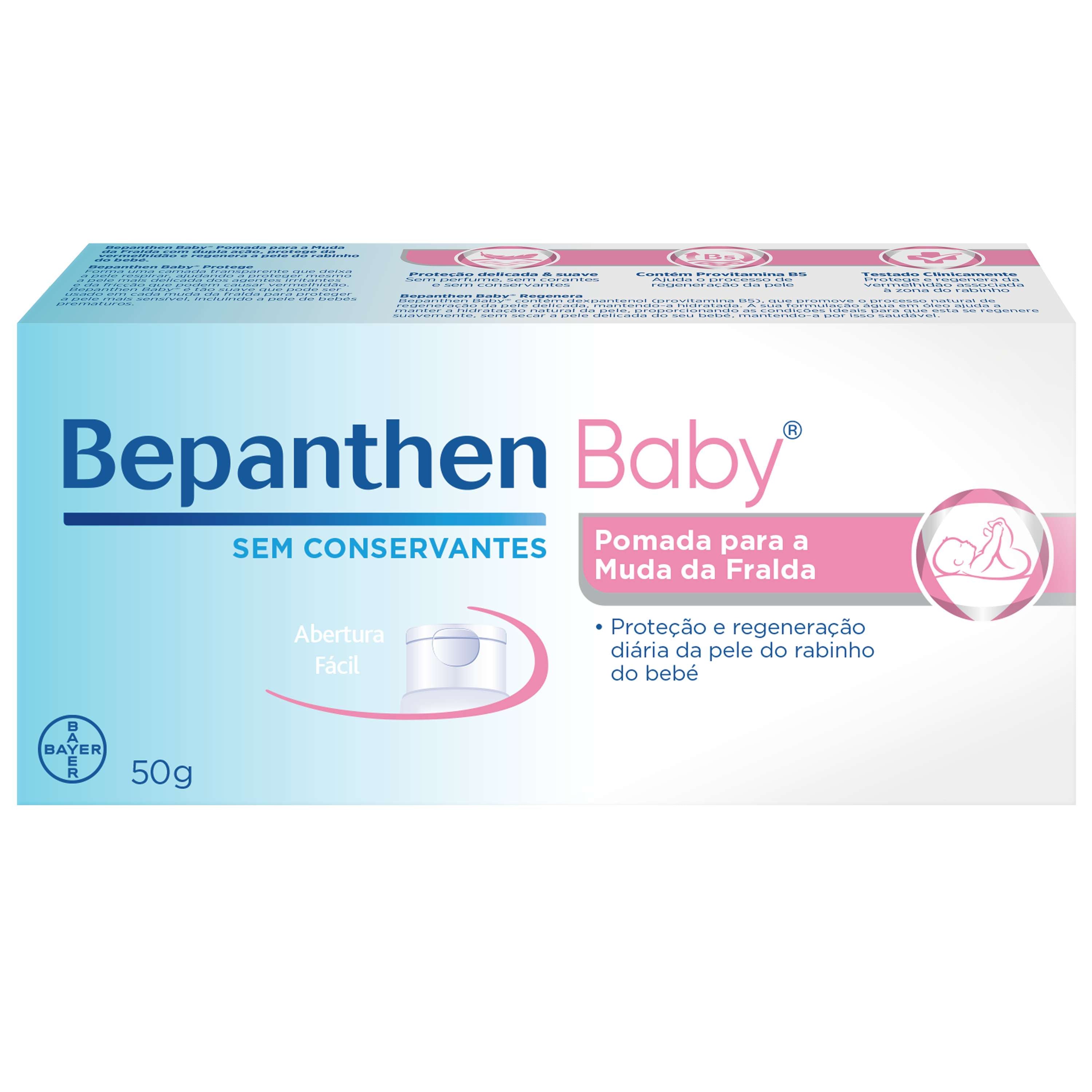 Bepanthen Baby Pomada Muda da Fralda 50g