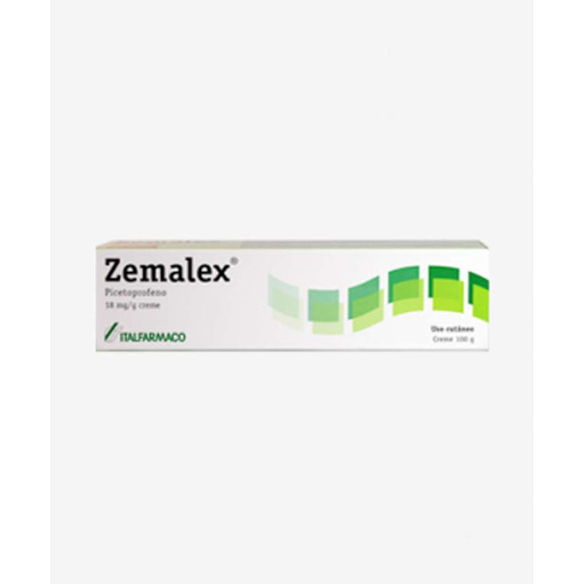 ZEMALEX, 18 MG/G-100 G X 1 CREME BISNAGA PICETOPROFENO